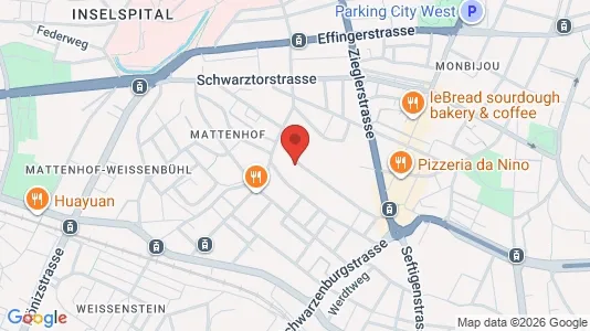 Apartments for rent i Bern-Mittelland - kort over placeringen