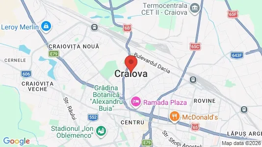 Houses for rent i Craiova - kort over placeringen