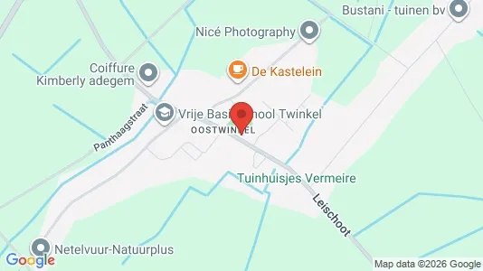 Apartments for rent i Lievegem - kort over placeringen
