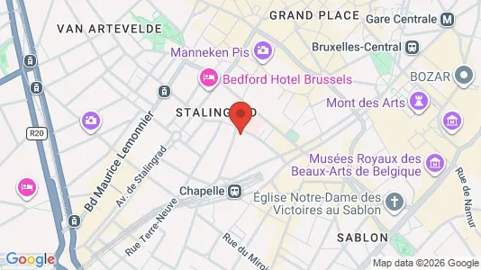 Apartments for rent in Stad Brussel - Photo from Google Street View