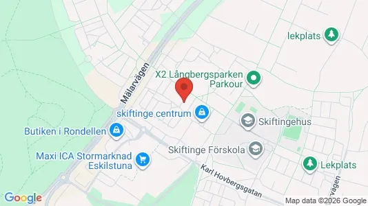 Apartments for rent i Eskilstuna - kort over placeringen