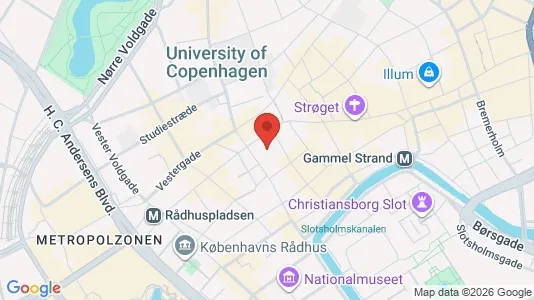 Apartments for rent i Copenhagen K - kort over placeringen