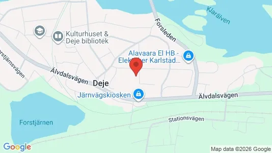 Apartments for rent i Forshaga - kort over placeringen
