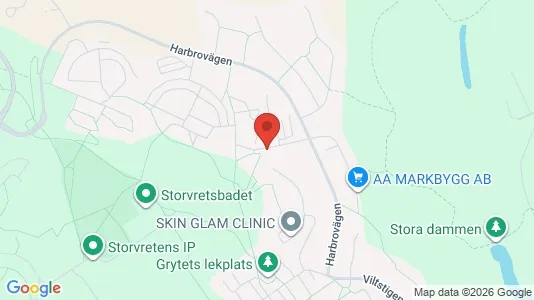 Rooms for rent i Botkyrka - kort over placeringen
