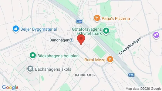 Apartments for rent i Stockholm South - kort over placeringen