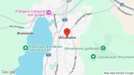 Apartments for rent i Ulricehamn - kort over placeringen