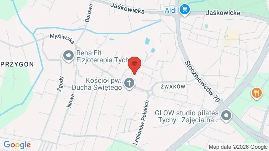 Apartments for rent in Tychy - Photo from Google Street View