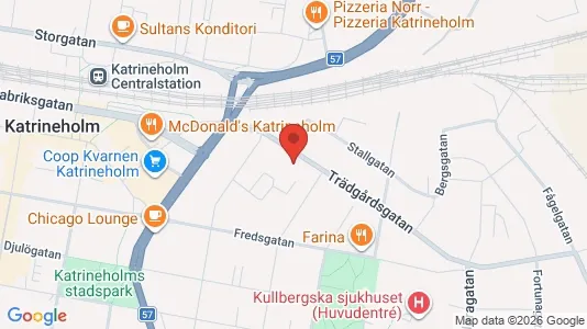 Apartments for rent i Katrineholm - kort over placeringen