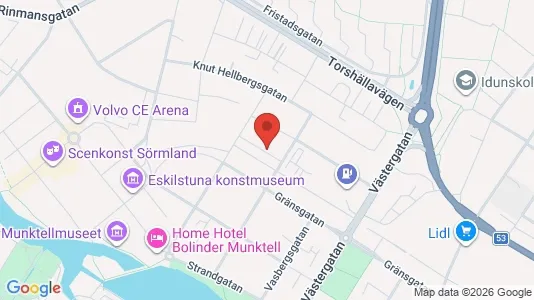 Apartments for rent i Västerås - kort over placeringen