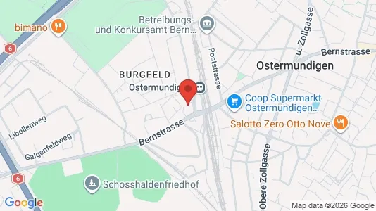 Apartments for rent i Bern-Mittelland - kort over placeringen