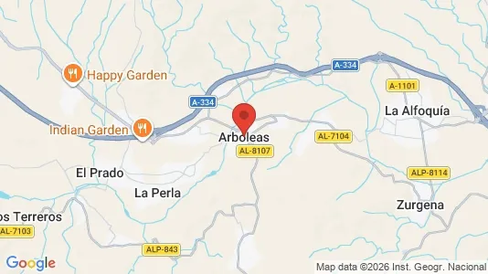 Apartments for rent in Arboleas - Photo from Google Street View