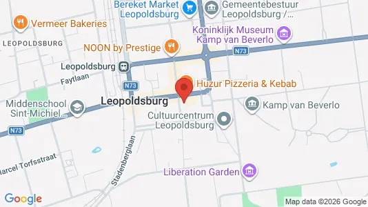 Apartments for rent i Leopoldsburg - kort over placeringen