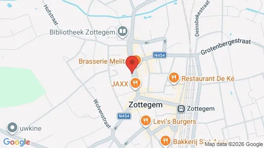 Apartments for rent i Zottegem - kort over placeringen