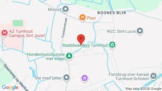 Apartments for rent i Turnhout - kort over placeringen