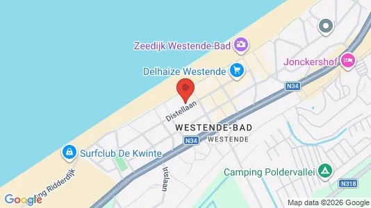 Apartments for rent in Middelkerke - Photo from Google Street View