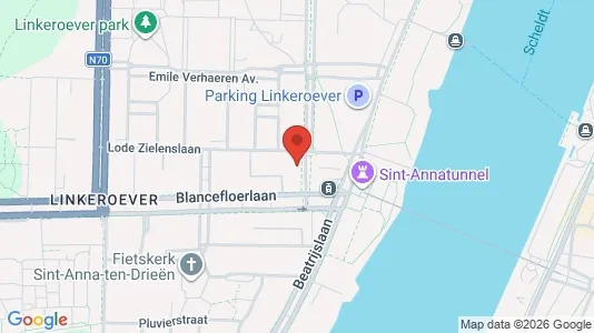 Apartments for rent i Stad Antwerp - kort over placeringen
