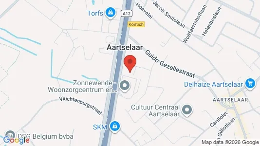 Apartments for rent i Aartselaar - kort over placeringen