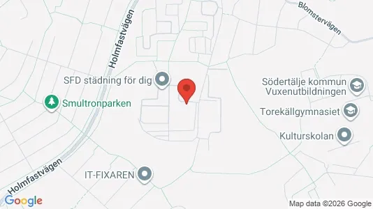 Apartments for rent i Södertälje - kort over placeringen