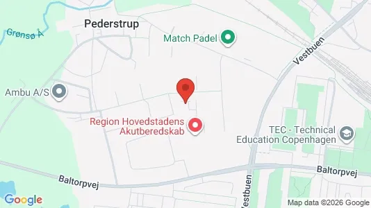 Apartments for rent i Ballerup - kort over placeringen