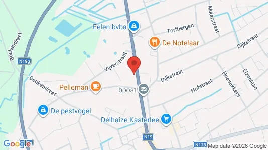 Apartments for rent i Kasterlee - kort over placeringen