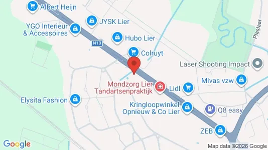 Apartments for rent i Lier - kort over placeringen