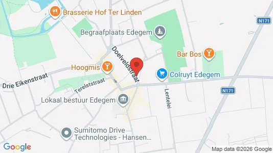 Apartments for rent i Edegem - kort over placeringen