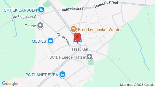 Apartments for rent in Zonnebeke - Photo from Google Street View