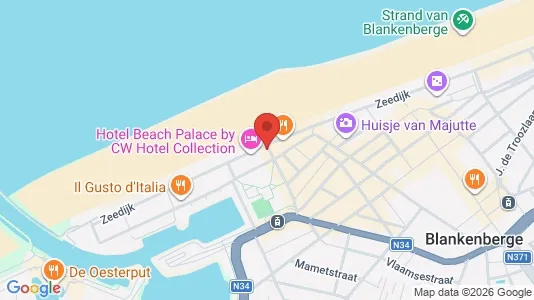 Apartments for rent i Blankenberge - kort over placeringen
