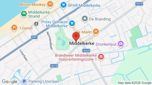 Apartments for rent in Middelkerke - Photo from Google Street View