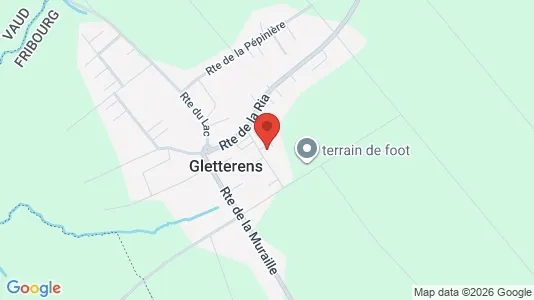 Apartments for rent i Broye - kort over placeringen