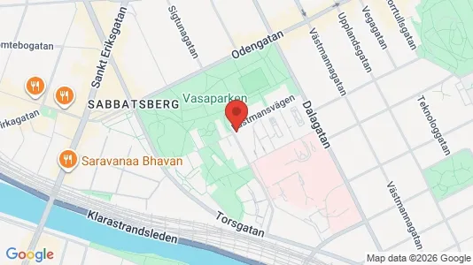 Apartments for rent i Vasastan - kort over placeringen