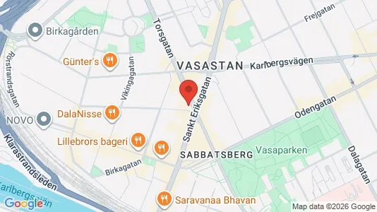 Apartments for rent i Vasastan - kort over placeringen