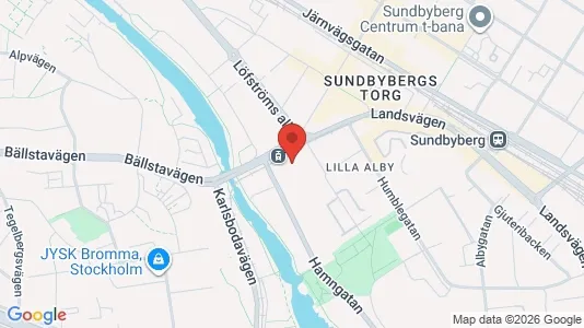 Apartments for rent i Sundbyberg - kort over placeringen