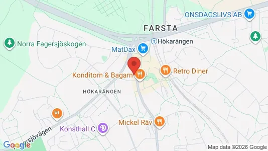 Apartments for rent i Stockholm South - kort over placeringen