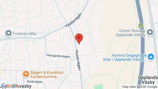 Apartments for rent i Upplands Väsby - kort over placeringen