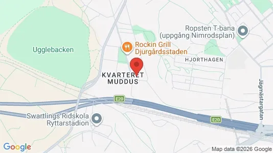 Apartments for rent i Gärdet/Djurgården - kort over placeringen