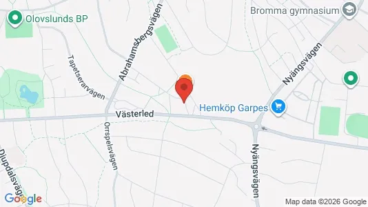 Apartments for rent i Stockholm West - kort over placeringen