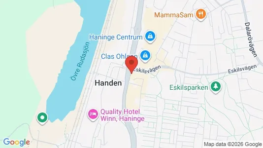 Apartments for rent i Haninge - kort over placeringen