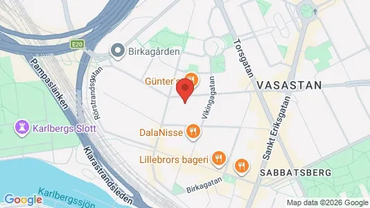 Apartments for rent i Vasastan - kort over placeringen