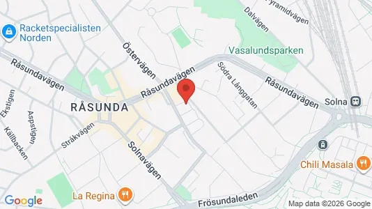 Apartments for rent i Solna - kort over placeringen