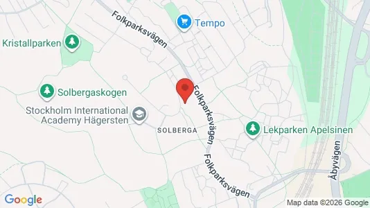 Apartments for rent i Stockholm South - kort over placeringen