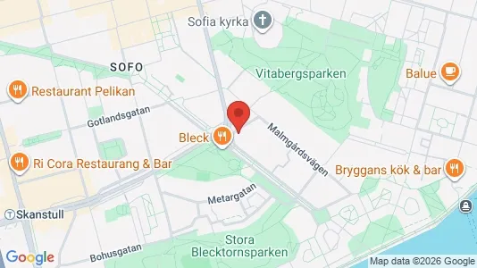 Apartments for rent i Södermalm - kort over placeringen