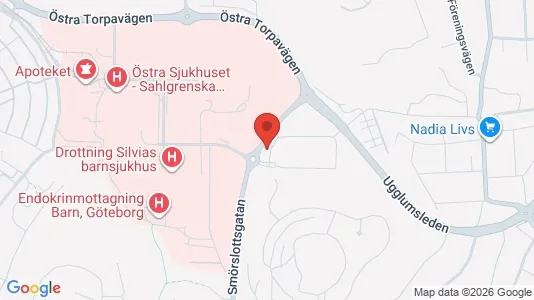 Apartments for rent i Örgryte-Härlanda - kort over placeringen