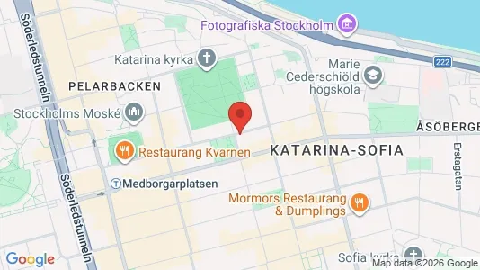 Apartments for rent i Södermalm - kort over placeringen