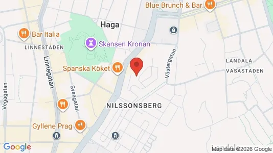Apartments for rent i Gothenburg City Centre - kort over placeringen