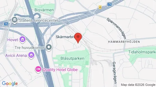 Apartments for rent i Stockholm South - kort over placeringen