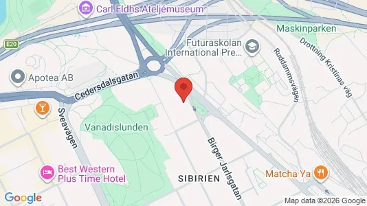 Apartments for rent i Vasastan - kort over placeringen