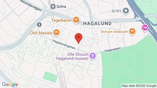 Apartments for rent i Solna - kort over placeringen
