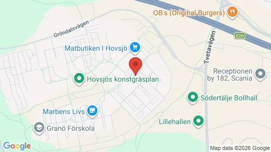 Apartments for rent i Södertälje - kort over placeringen