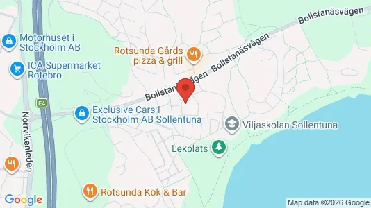Apartments for rent i Sollentuna - kort over placeringen